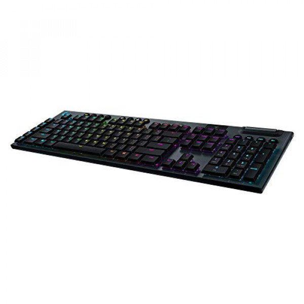 Teclado mecánico inalámbrico para juegos Logitech G915 (Clicky), negro (renovado) ...