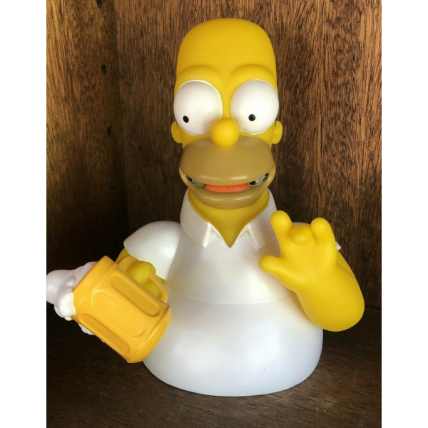 THE SIMPSONS Bust Bank HOMER CON CERVEZA de MONOGRAM INTERNATIONAL
