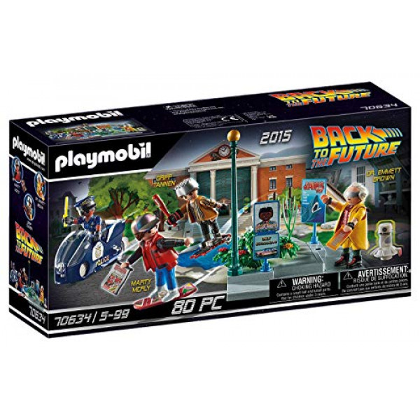 Playmobil Regreso al futuro Parte II Hoverboard Chase