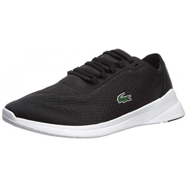 Zapatillas Lacoste LT FIT para hombre, negro // blanco, 11 medianas EE. UU.