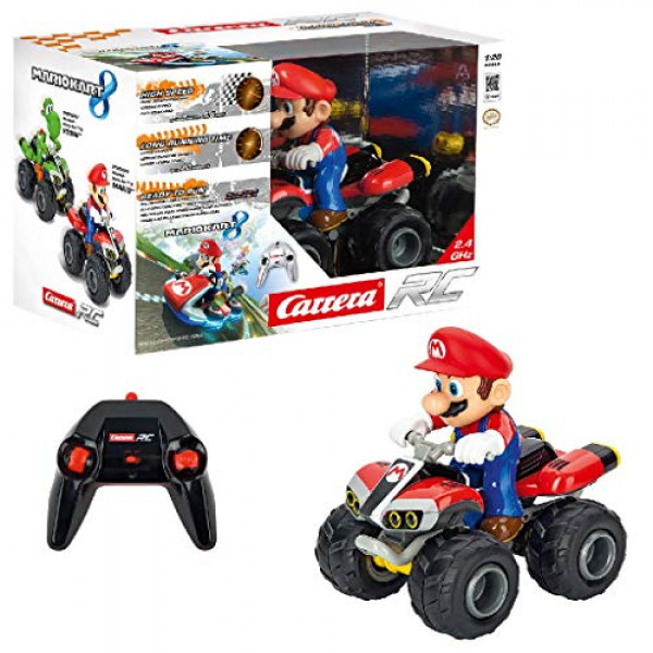 Carrera RC 200996 1:20 Nintendo Mario Kart 8, Mario 2.4 GHz RC Vehículo