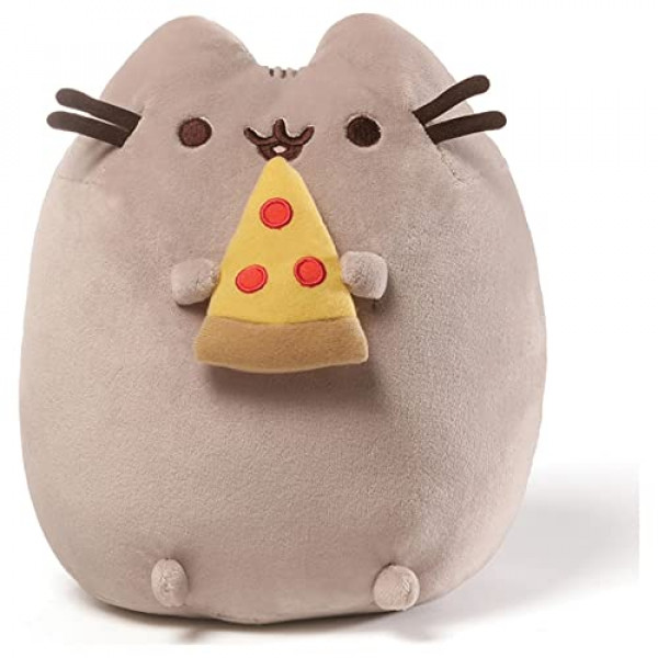 GUND Pusheen Snackables Pizza Peluche de felpa con gato, 9.5 