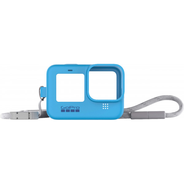 Funda y cordón para GoPro HERO9 Black y HERO10 Black - Azul