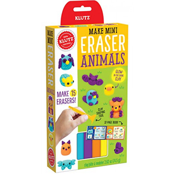 Klutz Mini Eraser Animals Craft Kit Marrón / a