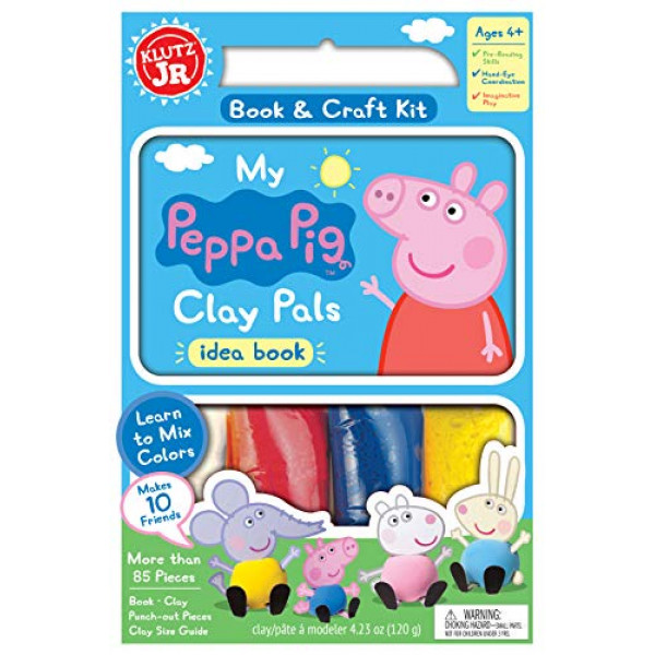 Klutz My Peppa Pig Clay Pals Jr.Kit de manualidades