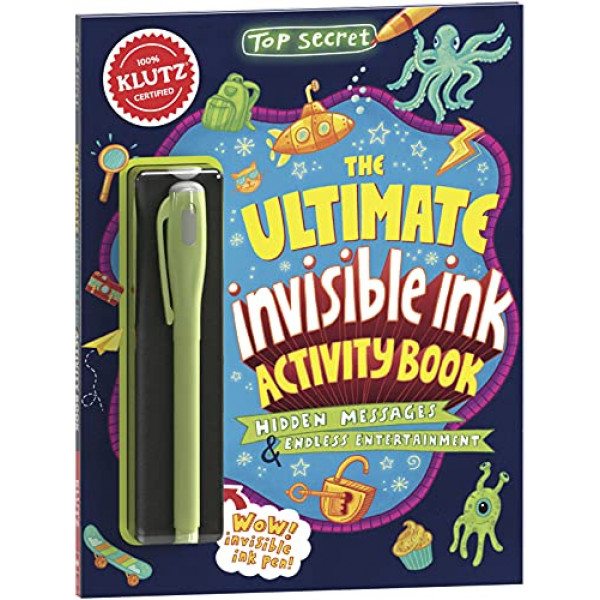 Top Secret: The Ultimate Invisible Ink Activity Book (Libro de actividades de Klutz)