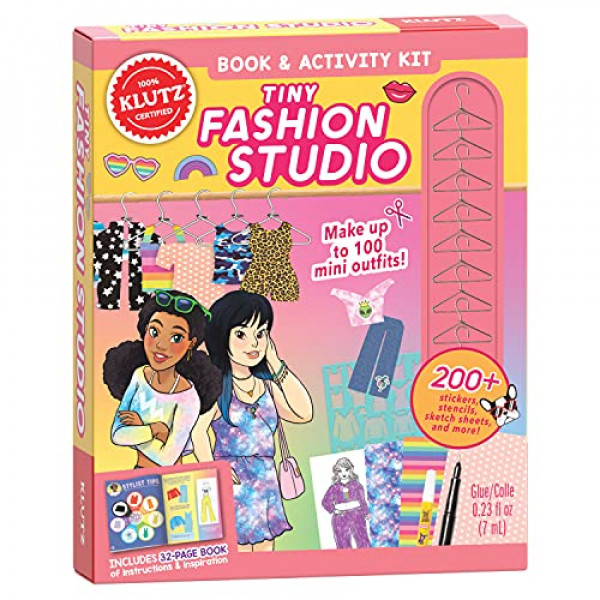 Kit de manualidades Klutz Tiny Fashion Studio