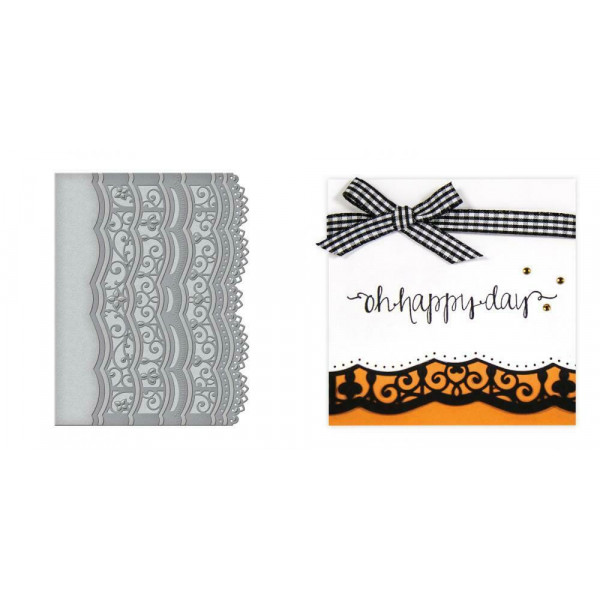 Spellbinders S5-214 Fronteras 'A2 Fronteras festoneadas dos' ...