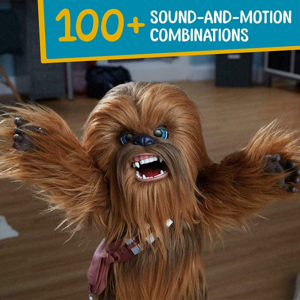 Star Wars Ultimate Co-Pilot Chewie Interactive - Fur Real Plush 100+ sonidos