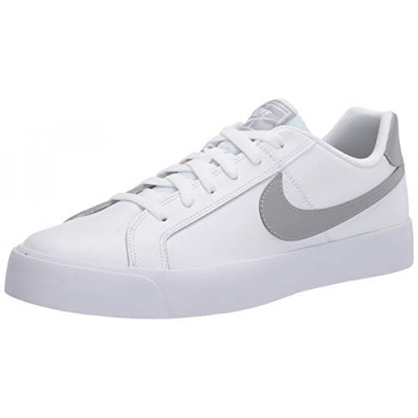Zapatillas Nike Court Royale AC para hombre, blanco / gris humo claro, 6.5 estándar EE. UU.
