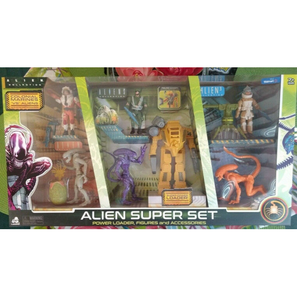 Lanard Alien Collection ALIEN SUPER SET COLONIAL MARINES VS ALIENS