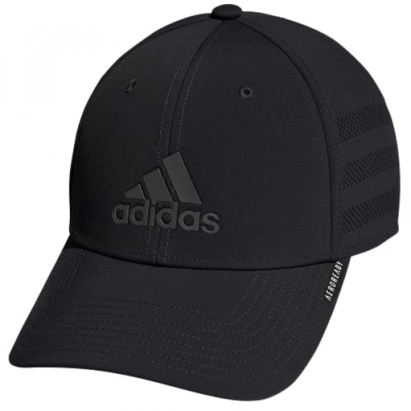 Gorra adidas Gameday Stretch Fit Structured, Negro, S / M