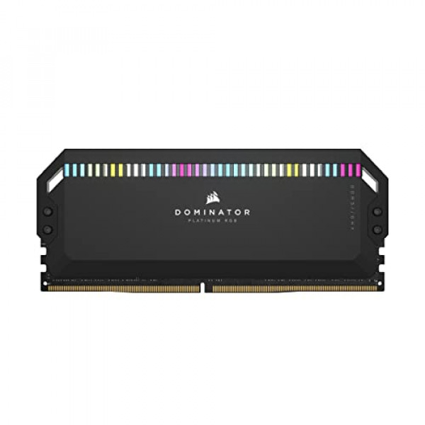 CORSAIR Dominator Platinum RGB DDR5 32GB (2x16GB) DDR5 5200 (PC5-41600) C40 1.25V - Negro