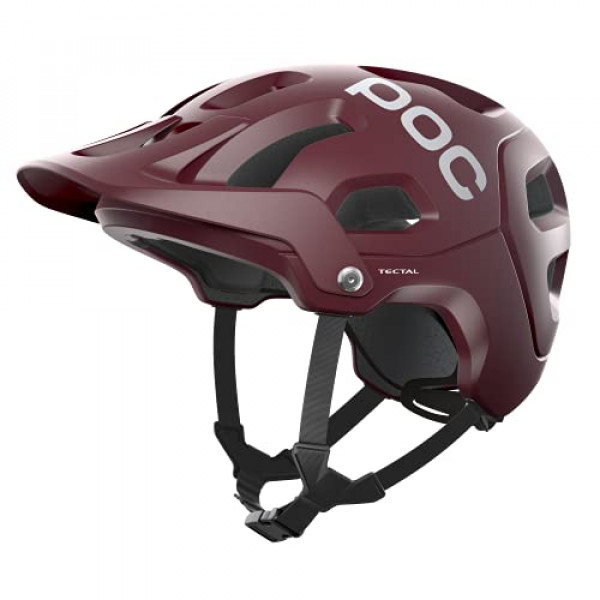 POC, Tectal, Casco para ciclismo de montaña, X-Small / Small, Propylene Red Matte