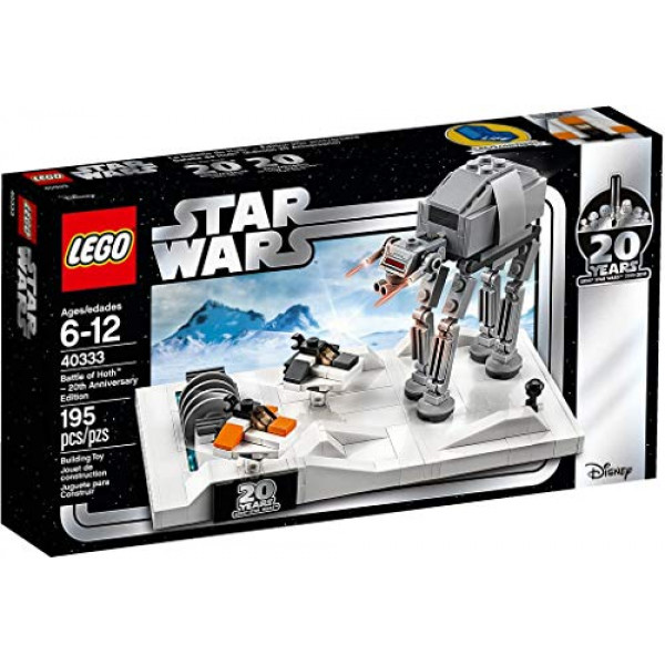 Star Wars Lego Battle of Hoth 20th Anniversary Edition (40333) 195 piezas