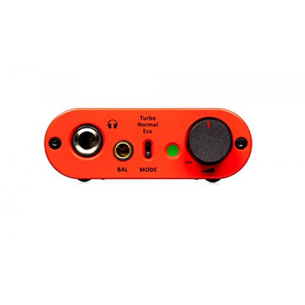 iFi Micro iDSD Diablo Purist Amplificador de auriculares/DAC portátil - Entrada USB/SPDIF - Salida equilibrada de 4,4 mm - Conectores de auriculares de 4,4 mm y 6,3 mm