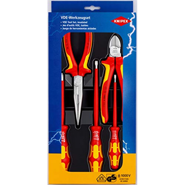 Juego de herramientas Knipex 00 20 13VDE (5 piezas)