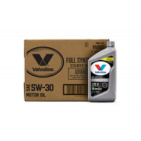 Valvoline Advanced Full Synthetic SAE 5W-30 Aceite de motor 1 cuarto de galón, caja de 6 (el embalaje puede variar)