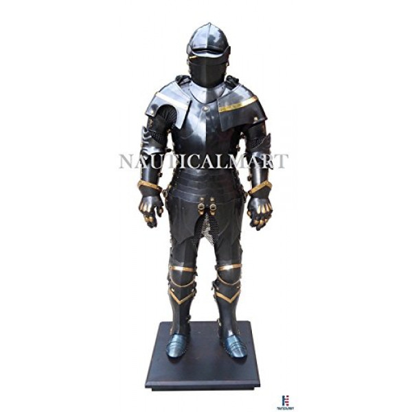 NauticalMart Medieval Knight Full Suit of Armor 15th Century Wearable Body Armor - Halloween