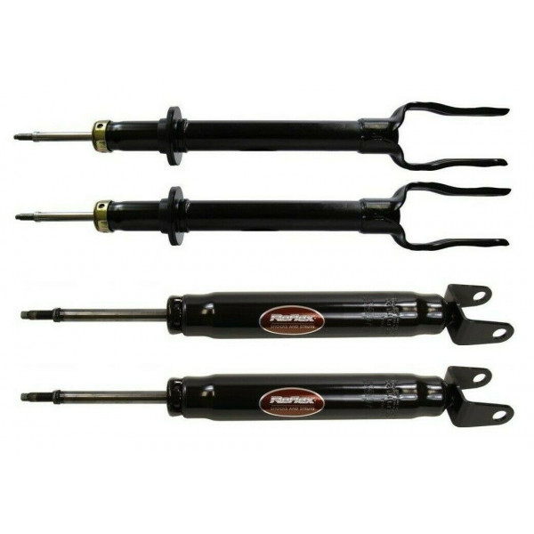 Para Dodge Jeep Grand Cherokee Juego de 2 amortiguadores delanteros y 2 traseros Monroe
