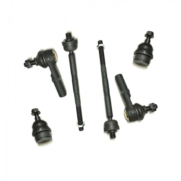 Juego de rótulas de extremos de barra de acoplamiento de 6 piezas para Jeep Commander 06-10 Grand Cherokee 05-10