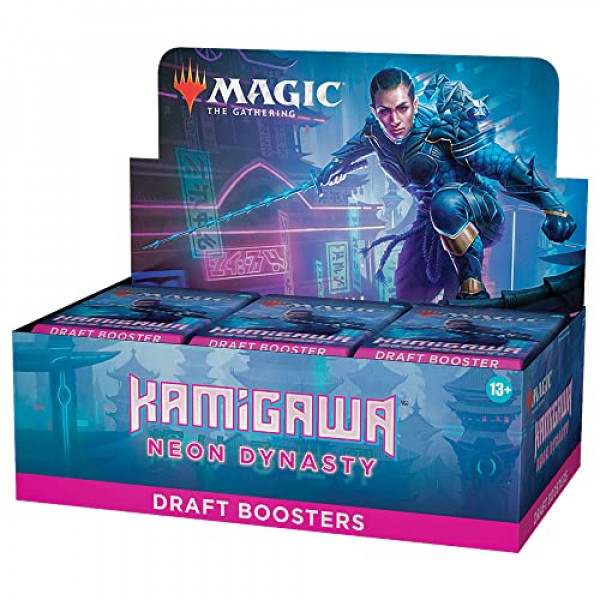 Magic The Gathering Kamigawa: Neon Dynasty Draft Booster Box | 36 paquetes (540 cartas mágicas)
