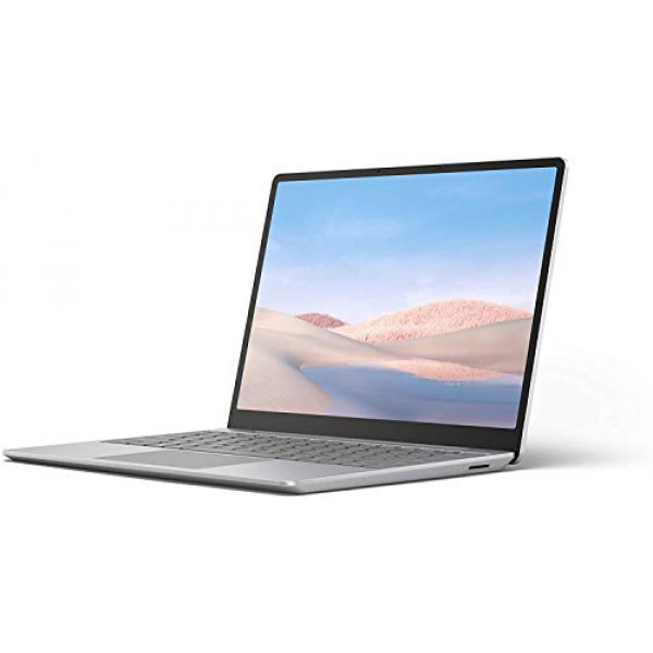 Microsoft Surface Laptop Go PC portátil con pantalla táctil de 12,4, Intel Quad-Core i5-1035G1, 4 GB de RAM, 64 GB eMMC, cámara web, Win 10, Bluetooth, Class Ready en línea - Platino
