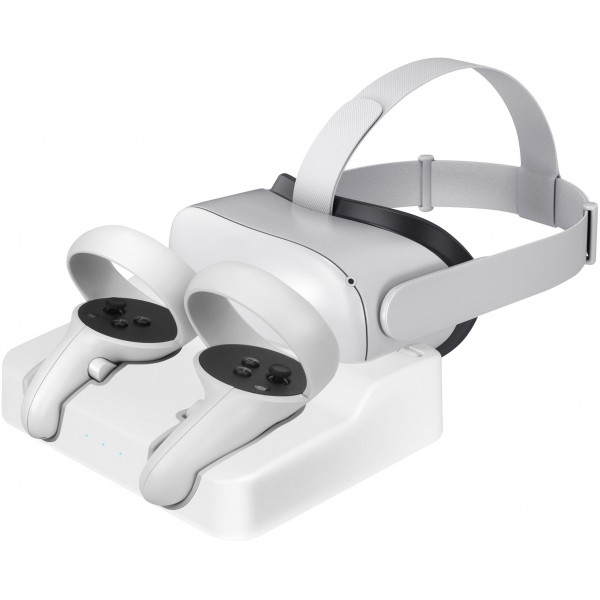 Insignia™ - Estación de carga Oculus Quest 2 - Blanco