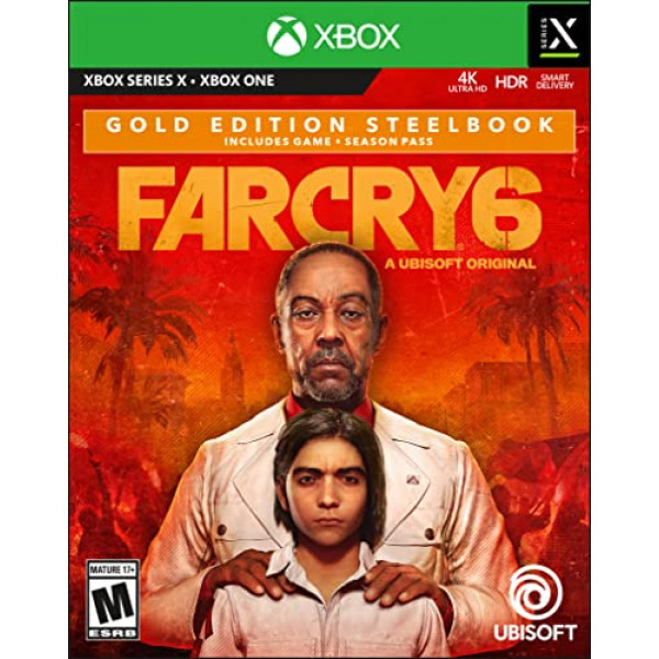 Far Cry 6 Xbox Series X S, Xbox One Gold Steelbook Edition