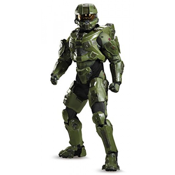 Disguise Disfraz de Halo Master Chief Ultra Prestige para hombre, talla grande, verde, XX-Large