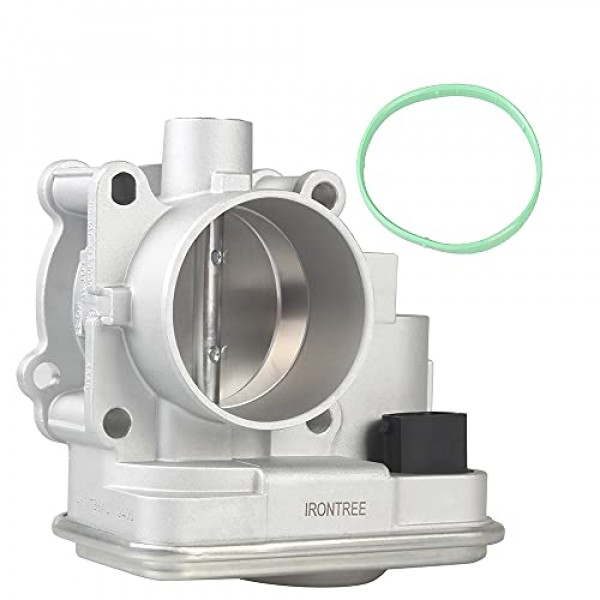 IRONTREE S20176 Cuerpo de acelerador electrónico profesional compatible con Dodge Avenger Caliber Journey, Jeep Compass Patriot, Chrysler 200 Sebring, motor 1.8L 2.0L 2.4L L4, reemplazo OE # 4891735AC