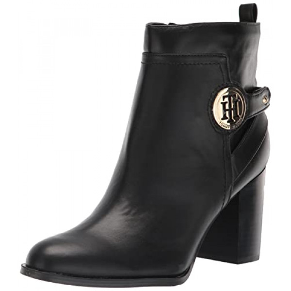 Tommy Hilfiger Dena Botines para Mujer, Negro, 10