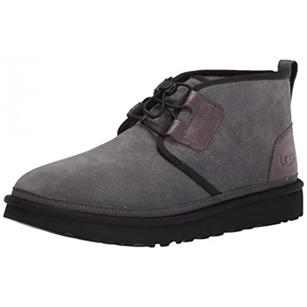 Botas UGG Neumel Ghillie para hombre, gris oscuro, talla 10