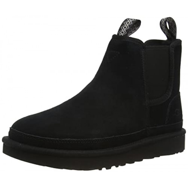 Botas UGG Neumel Chelsea para hombre, color negro, talla 10