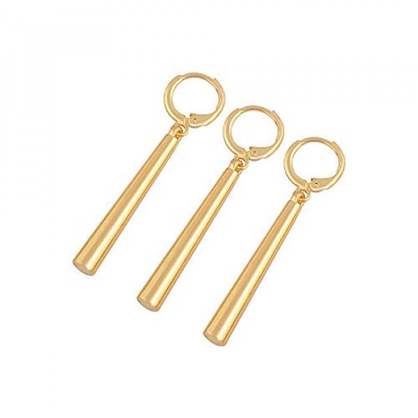 Pendientes Zoro de una pieza - Pendientes de cosplay de anime con clip de oro - Pendientes de figura de una pieza para amantes del anime (pendiente de gota de zoro)