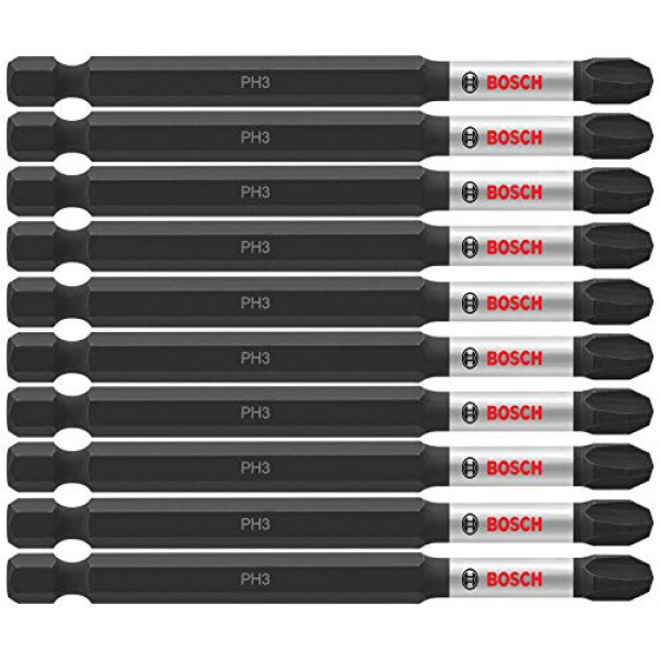 BOSCH ITPH335B 3,5 pulg. Punta de destornillador resistente al impacto Phillips #3