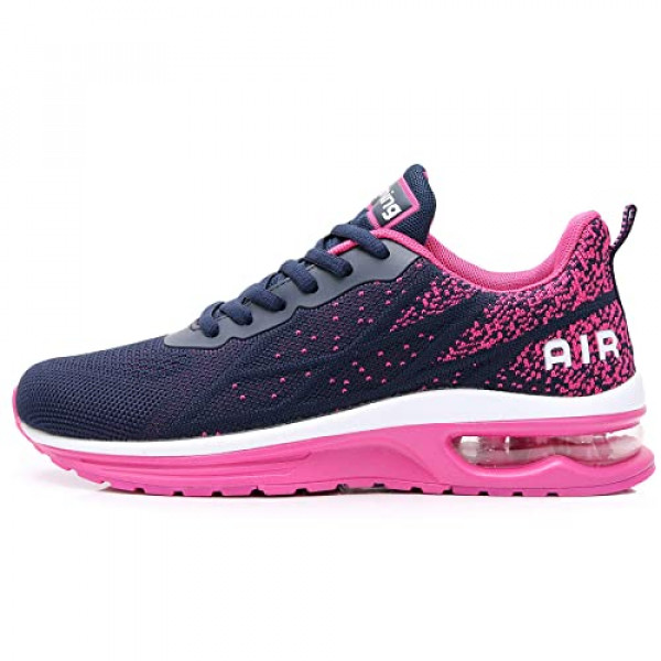 GANNOU Mujeres Air Athletic Running Shoes Fashion Sport Gym Jogging Tennis Fitness Sneaker Violet 10 B(M) US