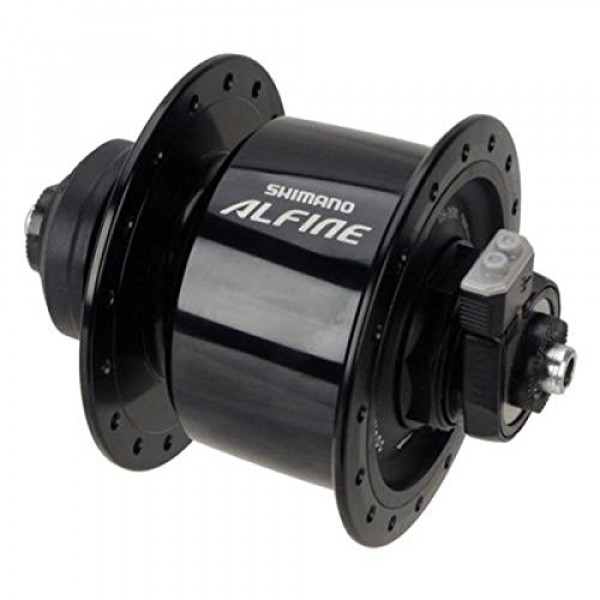 SHIMANO DH-S501 Alfine Dynamo Disc Hub (36H Delantero, Negro)