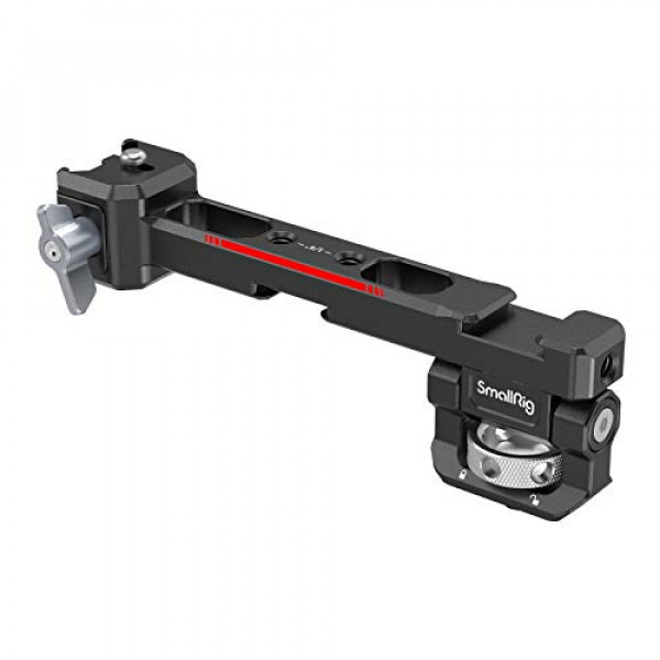 Soporte de monitor de cámara ajustable SMALLRIG con abrazadera NATO para DJI RS 2 / RSC 2-3026