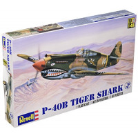 Revell 1:48 P - 40B Tiger Shark Plastic Model Kit