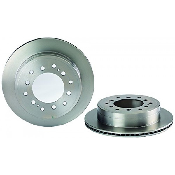 Brembo 09.A334.11 Rotor de freno de disco trasero con revestimiento UV