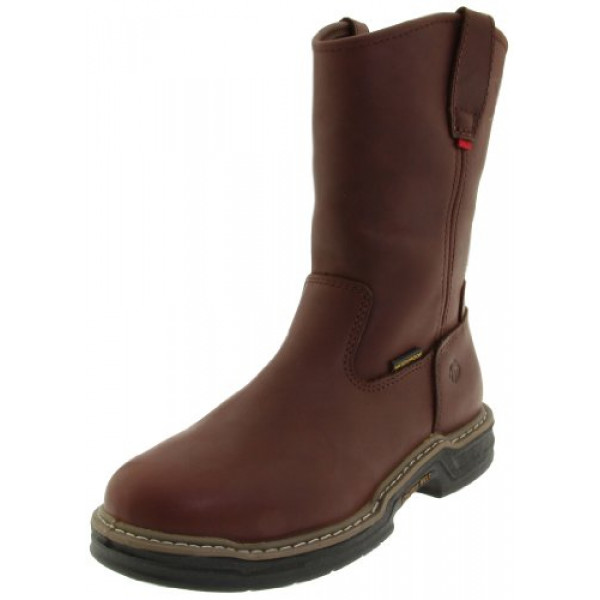 Wolverine Men's Buccaneer 6 Contour Welt / Bota impermeable, Marrón oscuro, 8 EW US