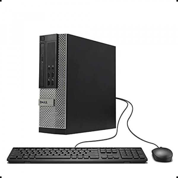 Computadora de escritorio Dell Optiplex 9020 SFF de alto rendimiento, Intel Core i7-4790 hasta 4.0GHz, 16GB RAM, 960GB SSD, Windows 10 Pro, adaptador WiFi USB, (renovado)