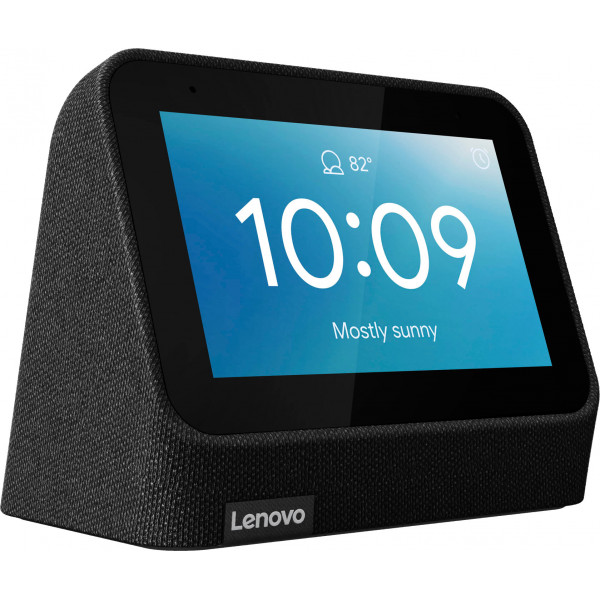 Lenovo - Reloj inteligente (2.ª generación) Pantalla inteligente de 4 con Asistente de Google - Negro sombra