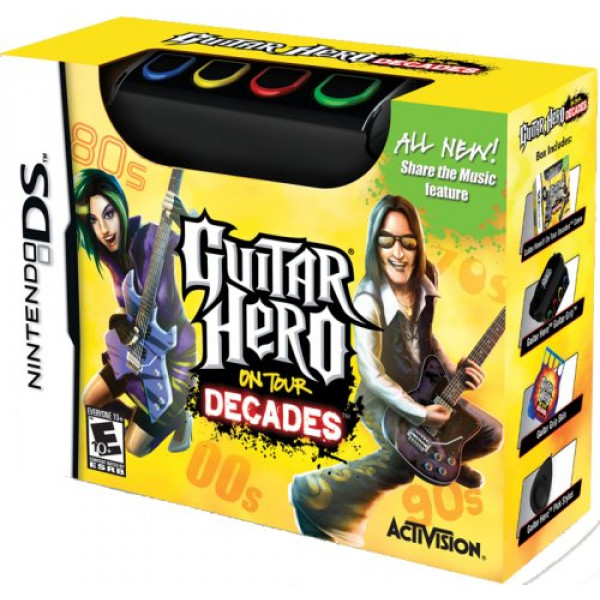 Paquete Guitar Hero on Tour Décadas - Nintendo DS