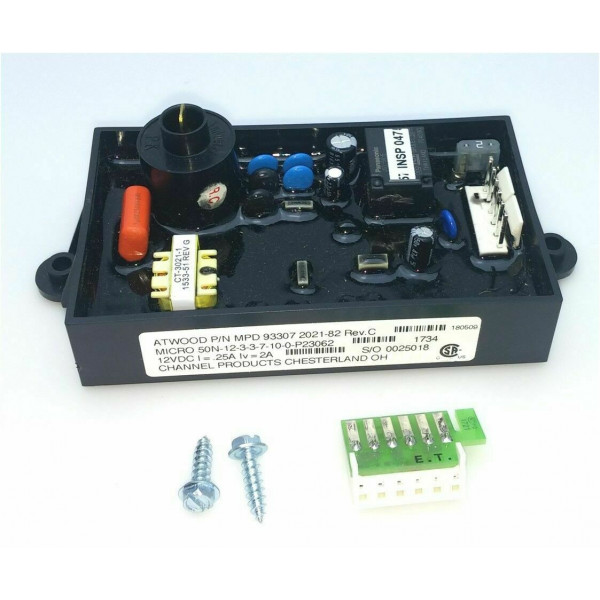 Placa de control de circuito de PC para calentador de agua RV Atwood 93307 (93865)