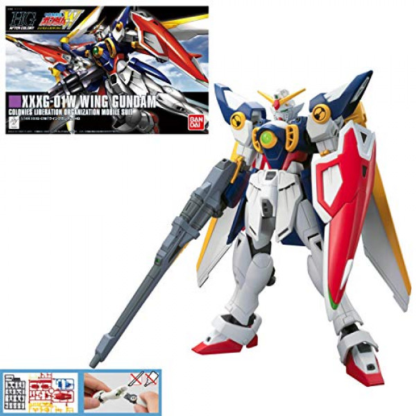 Modelo de plástico HGAC 1/144 Wing Gundam