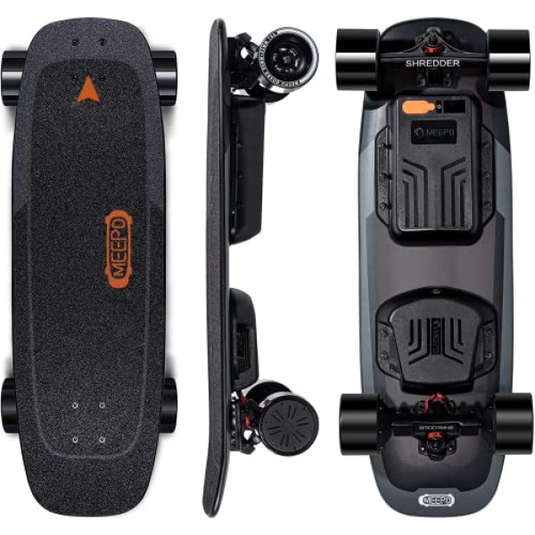 Monopatín eléctrico Meepo Mini 2 con control remoto, velocidad máxima - 28 mph, 6 meses de garantía Skateboard Cruiser para adultos y adolescentes