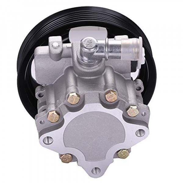 Bomba de dirección asistida CCIYU compatible con 02-09 para A4, 02-09 para A4 Quattro, 2002 para S4 21-5352 bomba de asistencia de dirección asistida con polea