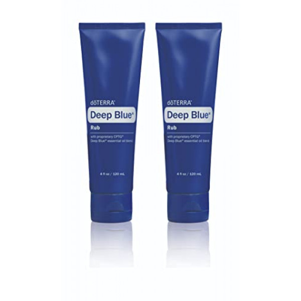 doTERRA Deep Blue Rub - 4 oz (paquete de 2)